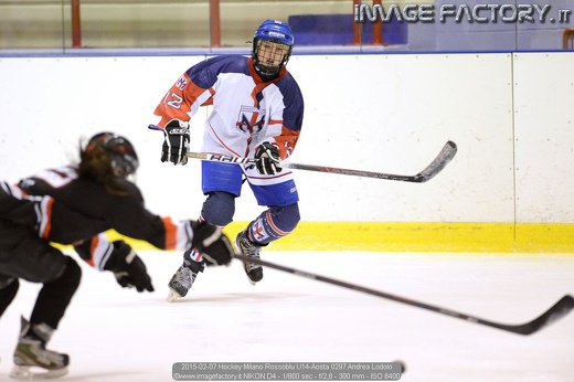 2015-02-07 Hockey Milano Rossoblu U14-Aosta 0297 Andrea Lodolo